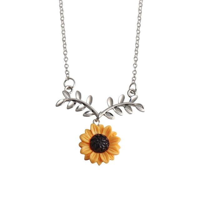 Sunflower Necklace