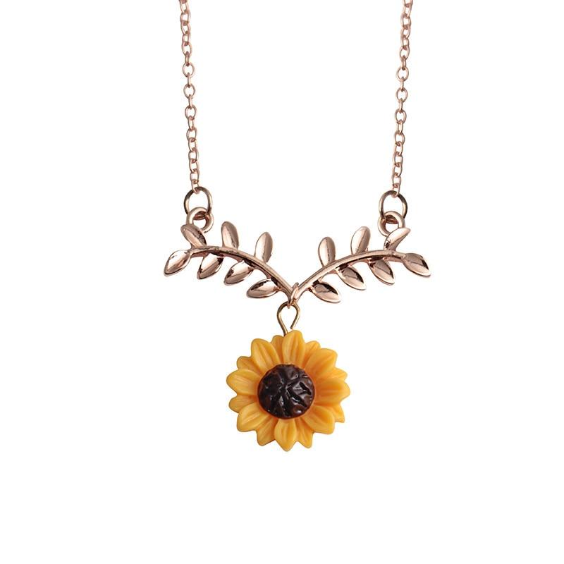 Sunflower Necklace