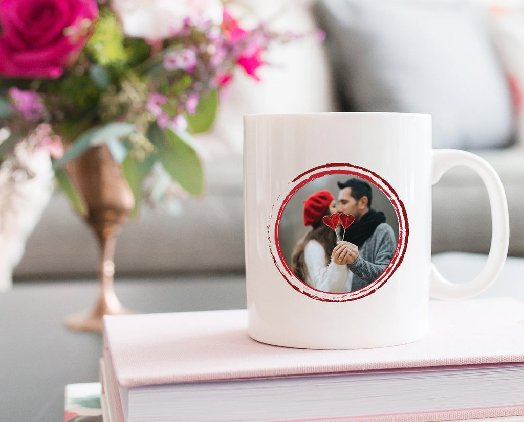 Personalized Photo Love Couple Mug