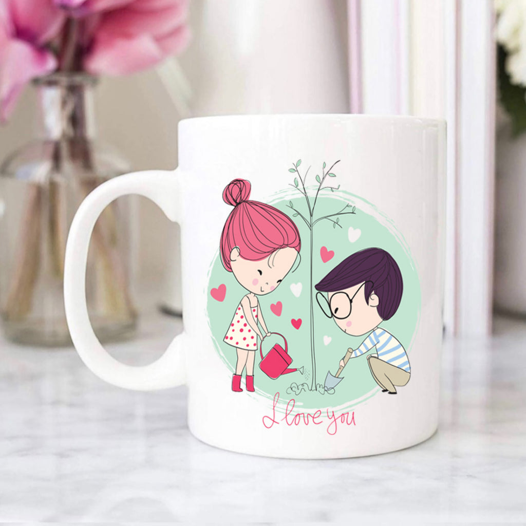 Love Forever Personalised Photo Mug