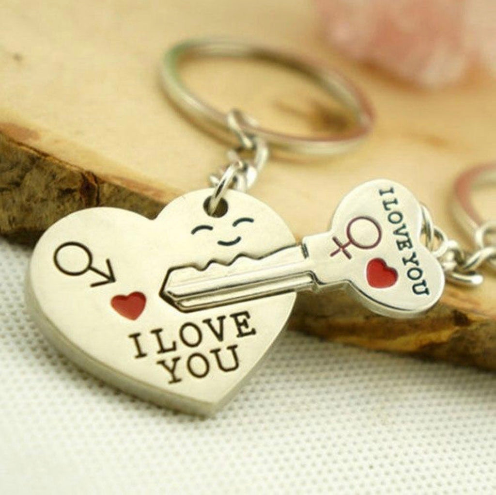 I Love You Couple Keyring