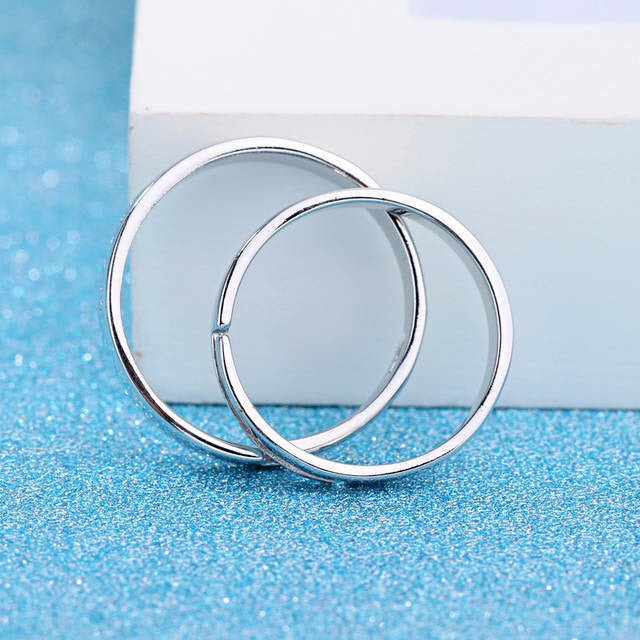 Heartbeat Couple Ring