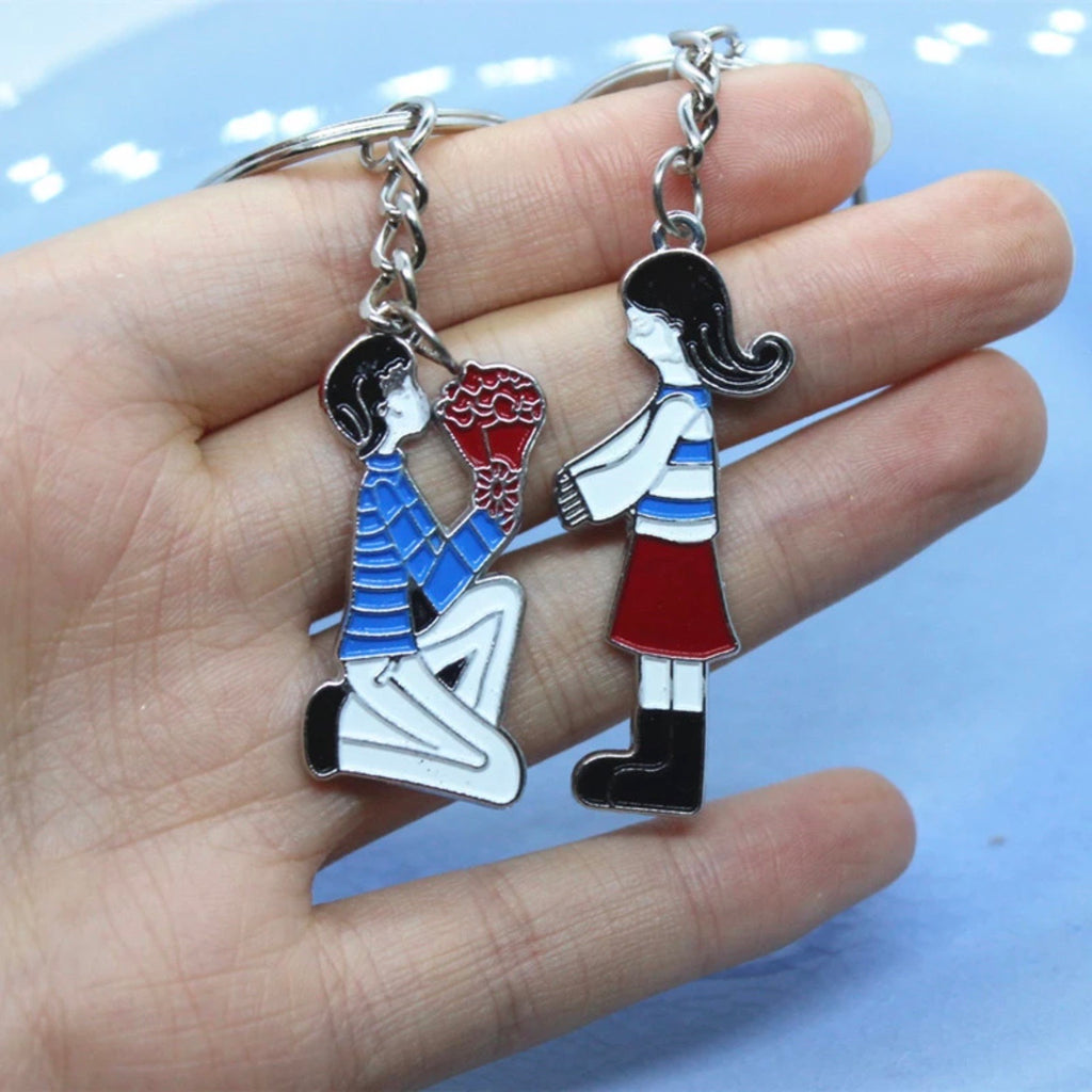 Love Couple Keychain