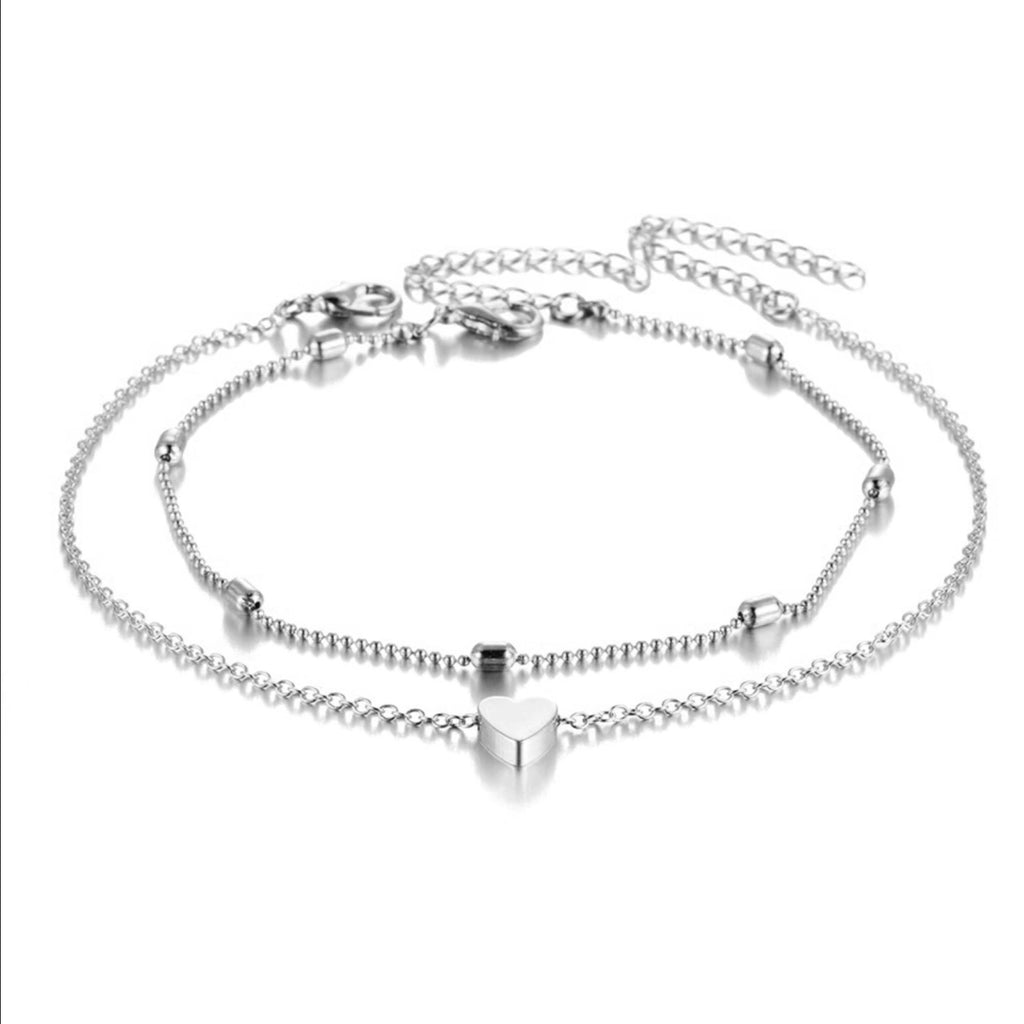 Heart Anklet