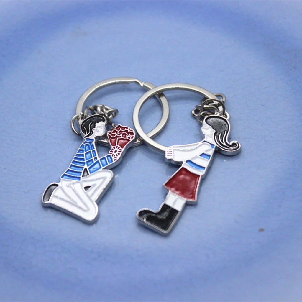 Love Couple Keychain