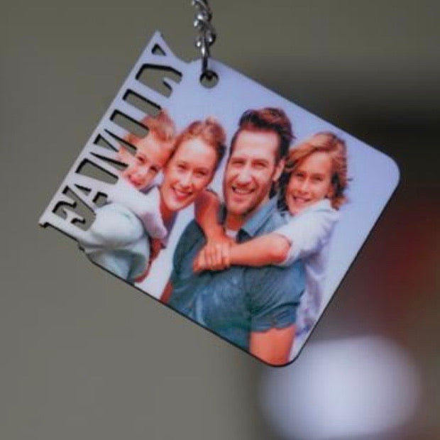 Personalised Family keychain